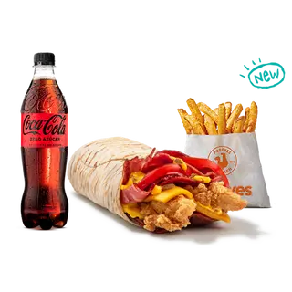 Menú The Cheesy Wrap