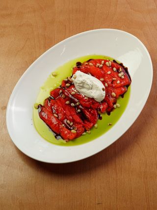 Маринованный печёный перец с фермерской фетой (190г)