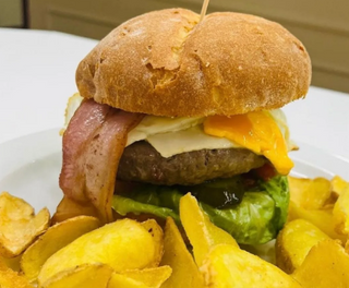 Hamburguesa clásica