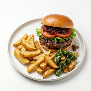 Hamburguesa De Ternera Clásica
