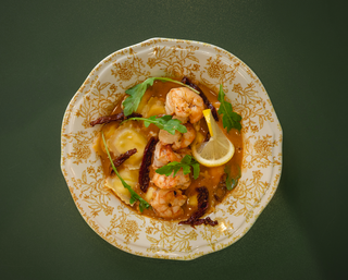 Ravioli Camarão