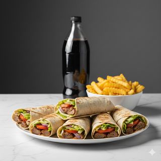 Menú 5 Durums Kebab