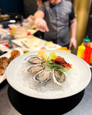 Ostriche fine de claire al pezzo