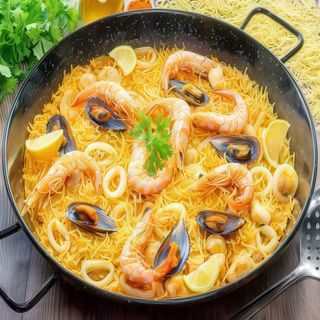 Fideuá De Mariscos