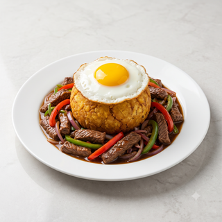 Bolón Con Bistec