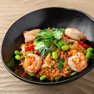 Fried rice with shrimps 