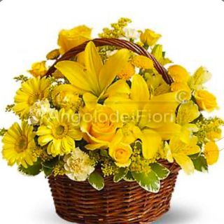 Cesto per 8 marzo ( festa della donna ) 