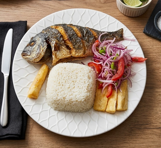 Dorada Frita Con Yuca