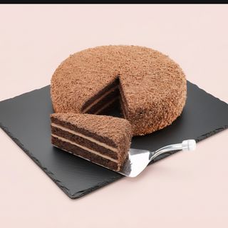 Milk Chocolate Brigadier Cake