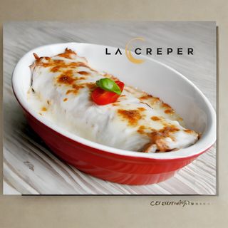 7.Clătită quatro carni gratin