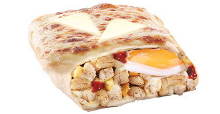 Tacos escalopes gratiné