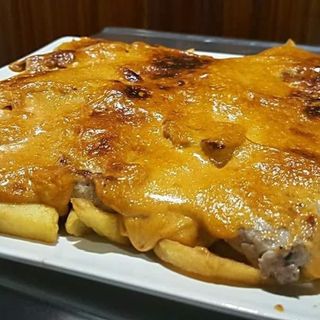 Ración solomillo ajo tostado 