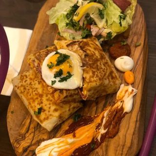 Crêpe Poulet Fromage