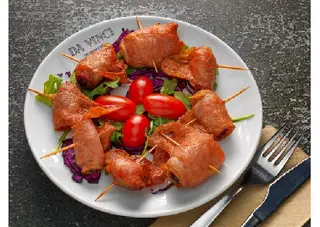 Datiles con Bacon