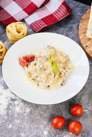 Фетучини с курицей