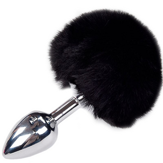 Pompon Negro Talla M De Metal