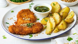 Snitel de Curcan cu Seminte