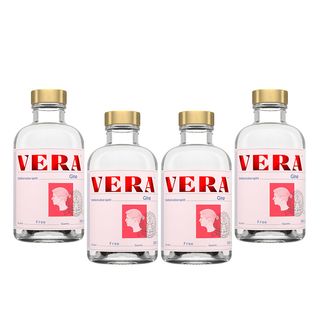 Pack 4 Vera Gino - Ginebra Sin Alcohol Vera 4X500Ml