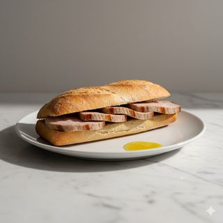 Bocadillo De Lomo Completo