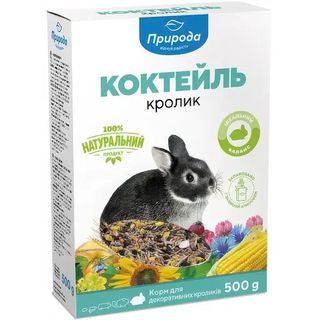 Корм Природа Коктейль Кролик 500г 