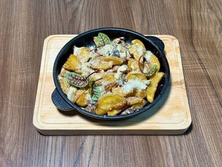 Пательня з білими грибами і опеньками (320g)