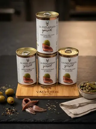 Aceitunas Rellenas De Anchoa El Faro