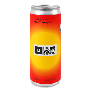 Пиво Underwood Brewery Milky Mango світле нефільтроване з/б (0,33л)