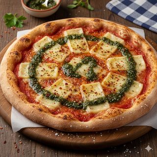 Pizza De Provolone (Mitad)