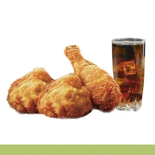 Coca colas et Poulet