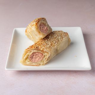 Pita sa viršlama i senfom  150 grama