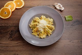 Rižoto curry chicken