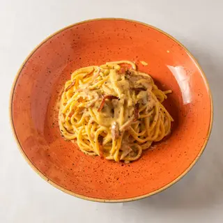 Salsa Carbonara Auténtica  (Sin Gluten)