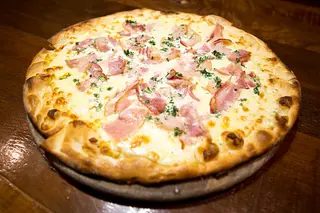 Pizza carbonara (32 cm.)