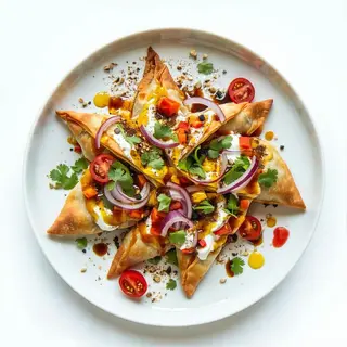 Samosa chat