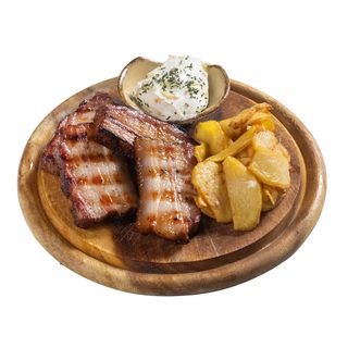 Пушен бекон