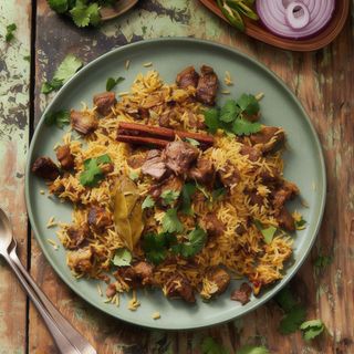 Lamb biryani