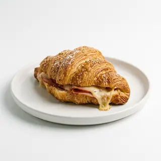 Cruasán Mixto De Jamón Y Queso