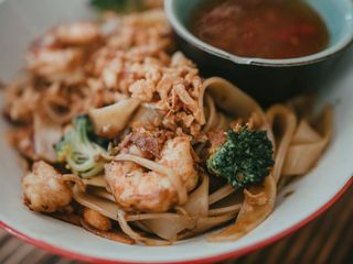 Noodles De Arroz Salteados 