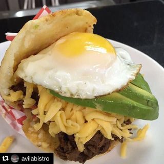 Arepa súper pelúa