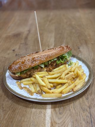 PORK PHILLY CHEESESTEAK