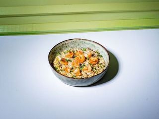 Птітім з креветкою