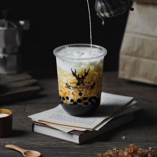 Brown sugar deerioca milk