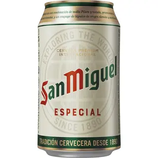Lata San Miguel 330ml.