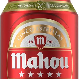 Lata cerveza Mahou