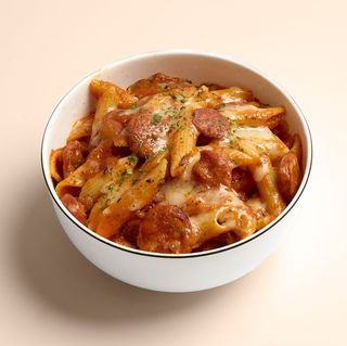 NEW! Macarrones gratinados con chorizo
