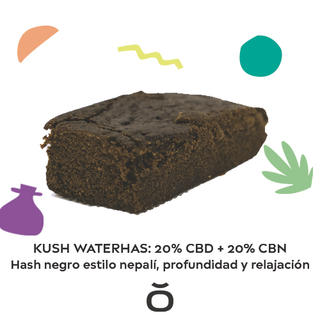 Kush Waterhash 20% CBD + 20% Cbn10Gr