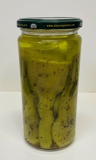 Alcachofa marinada tallo largo 5/7