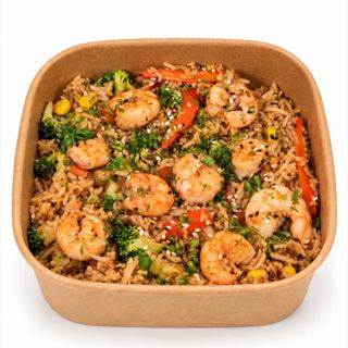  Wok Protéiné Crevettes   