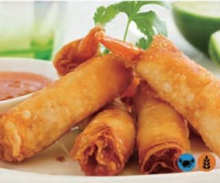 62. Involtini di gamberi