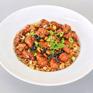 Wok de Massa com Frango